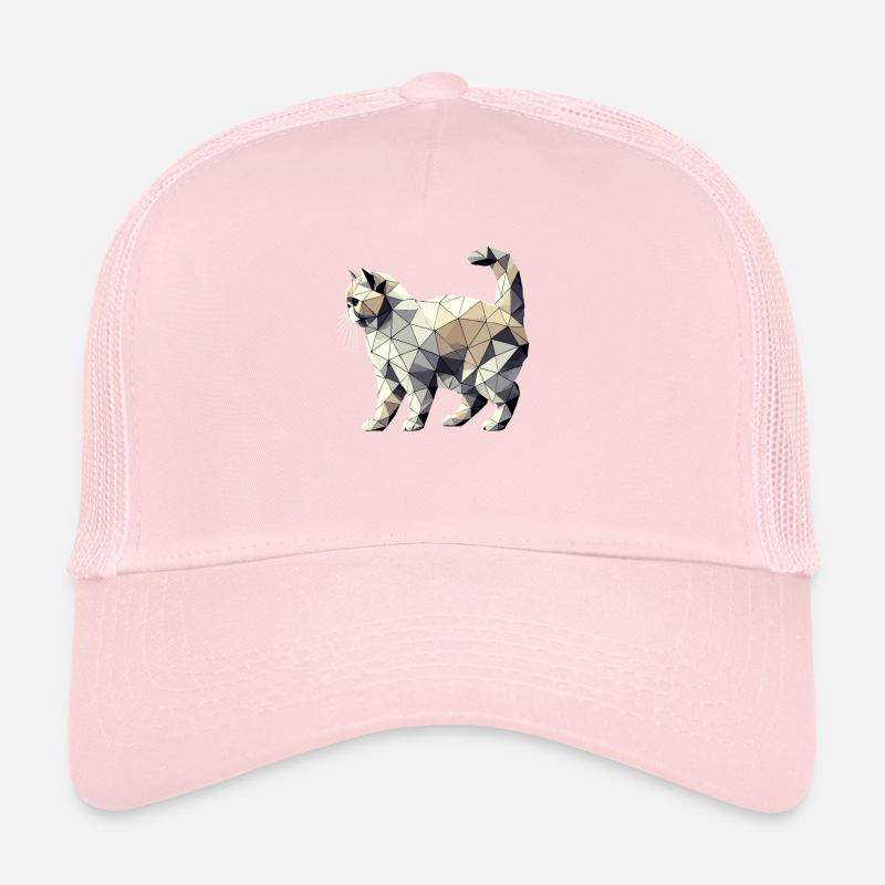 Geometric Art LaPerm LaPerms Trucker Cap