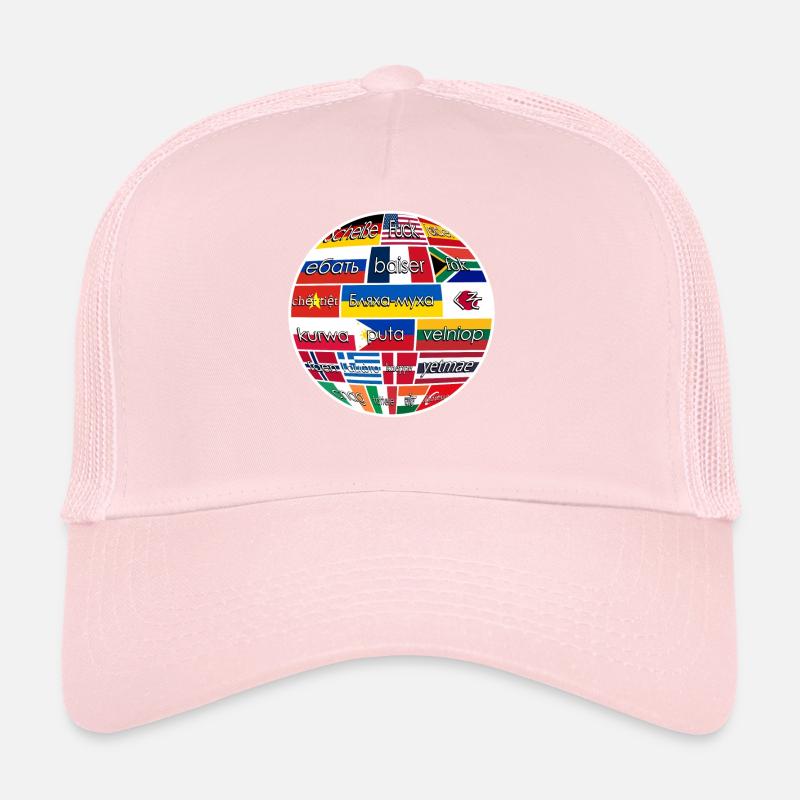 Misanthrope Mots de malédiction Casquette trucker 