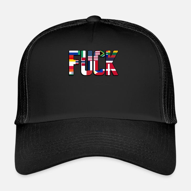 Mots de malédiction Casquette trucker 