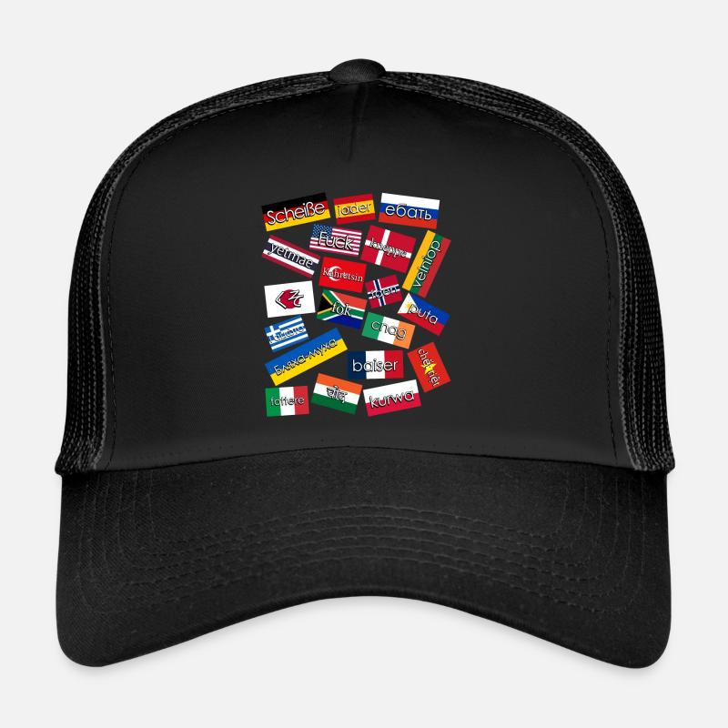 Mots de malédiction Casquette trucker 