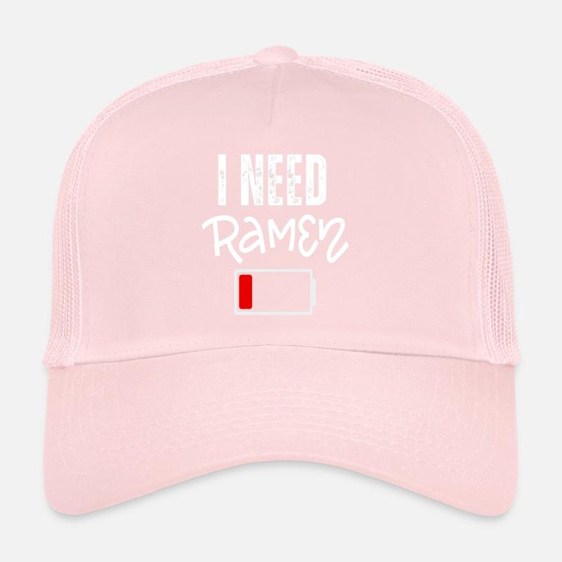 I Need Ramen Japan Funny Noodle Ramen Trucker Cap