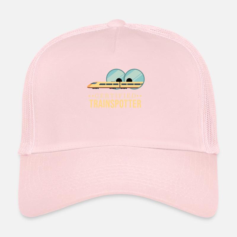 Certified Trainspotter Train Observation Trucker Cap