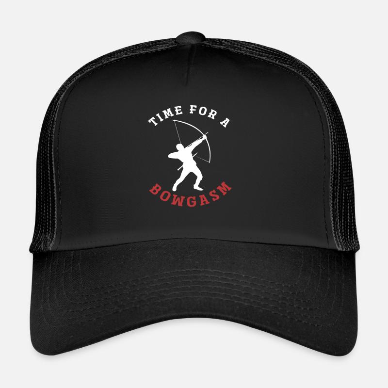 Arc Hobby Jeu de mots Tir à l’arc Casquette trucker 