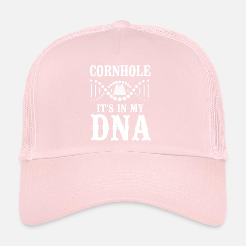 Joueur de sac de haricots de l’équipe Cornhole Casquette trucker 