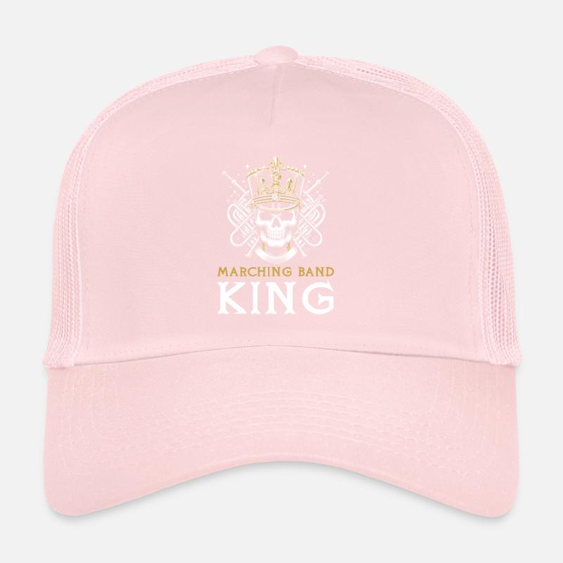 Fan Driving Procession Spielmannszug Skull Trucker Cap