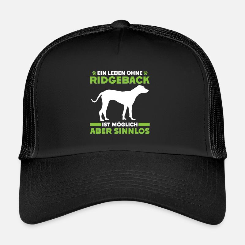 Ridgeback LA VIE SANS RIDGEBACK N’A AUCUN SENS Casquette trucker 