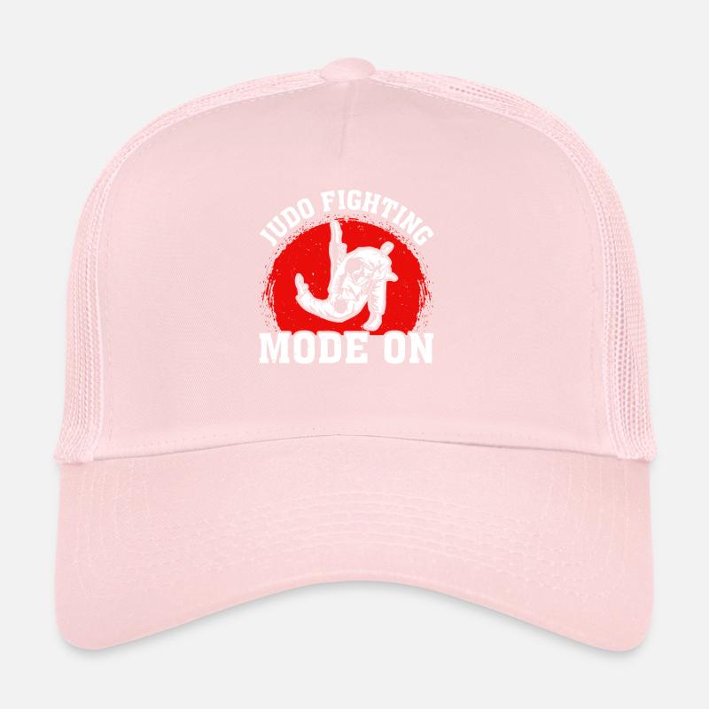 Judo fighting Mode On - Funny Judo Fighter Judoka Trucker Cap