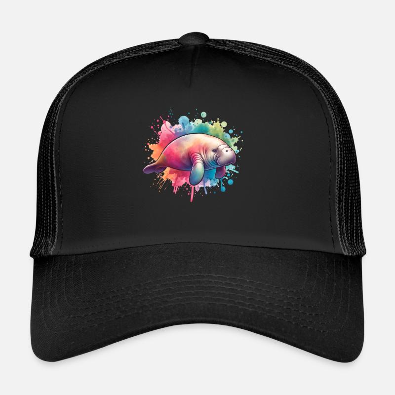 Dugong Manatee Trucker Cap