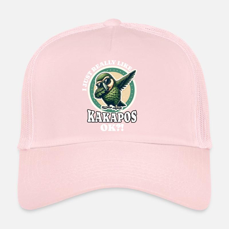 Ich Liebe Nachtpapagei Spruch Trucker Cap
