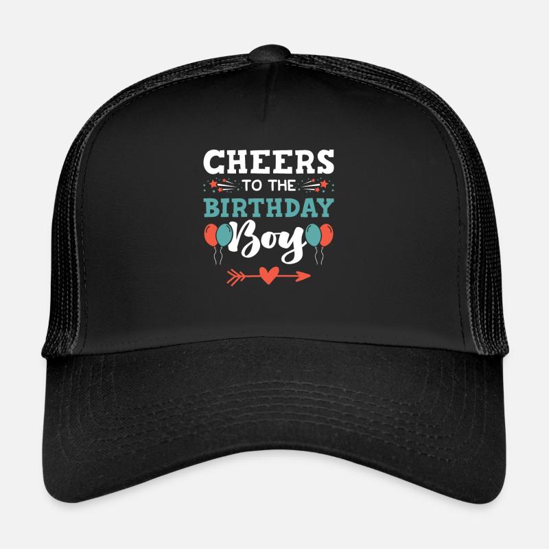 garçon d'anniversaire Casquette trucker 