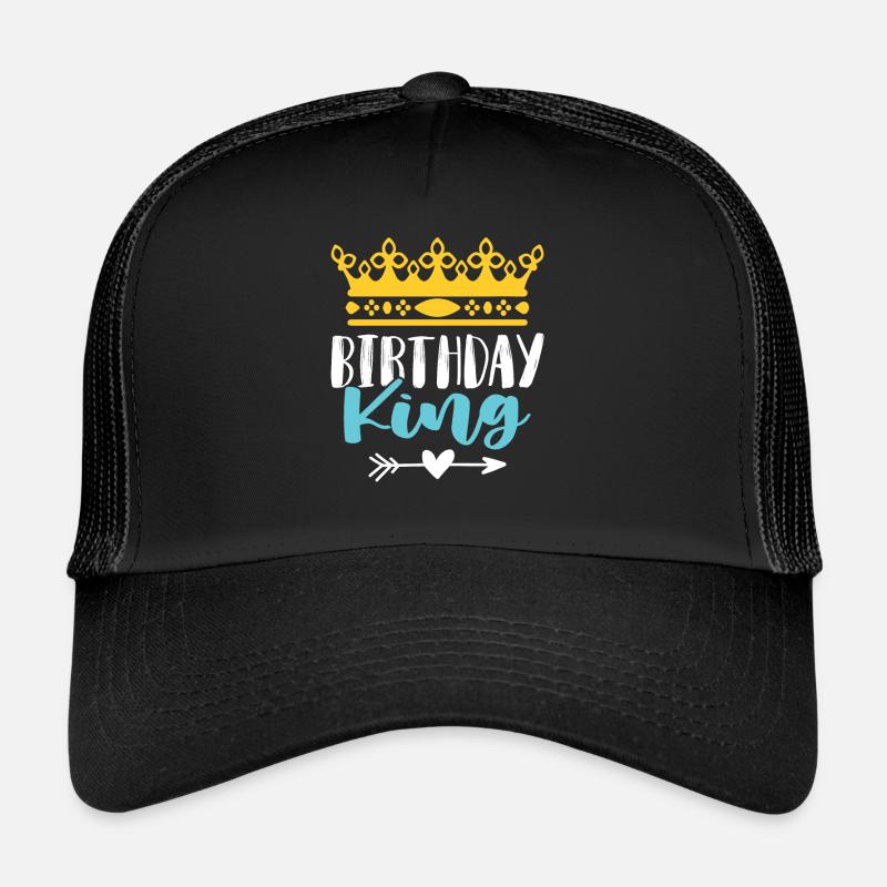 roi d'anniversaire Casquette trucker 