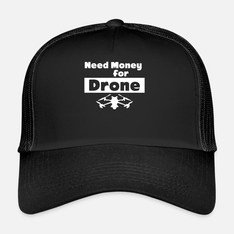 Drone FPV Drones Quadcopter - Trucker Cap - black/black