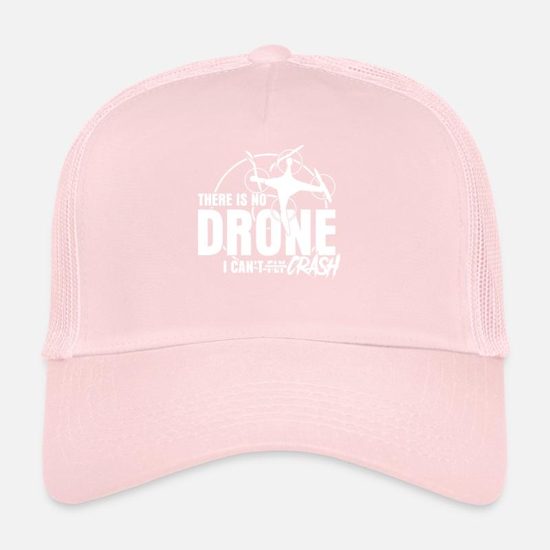 Drone Crash Quadrocopter FPV Drones Trucker Cap