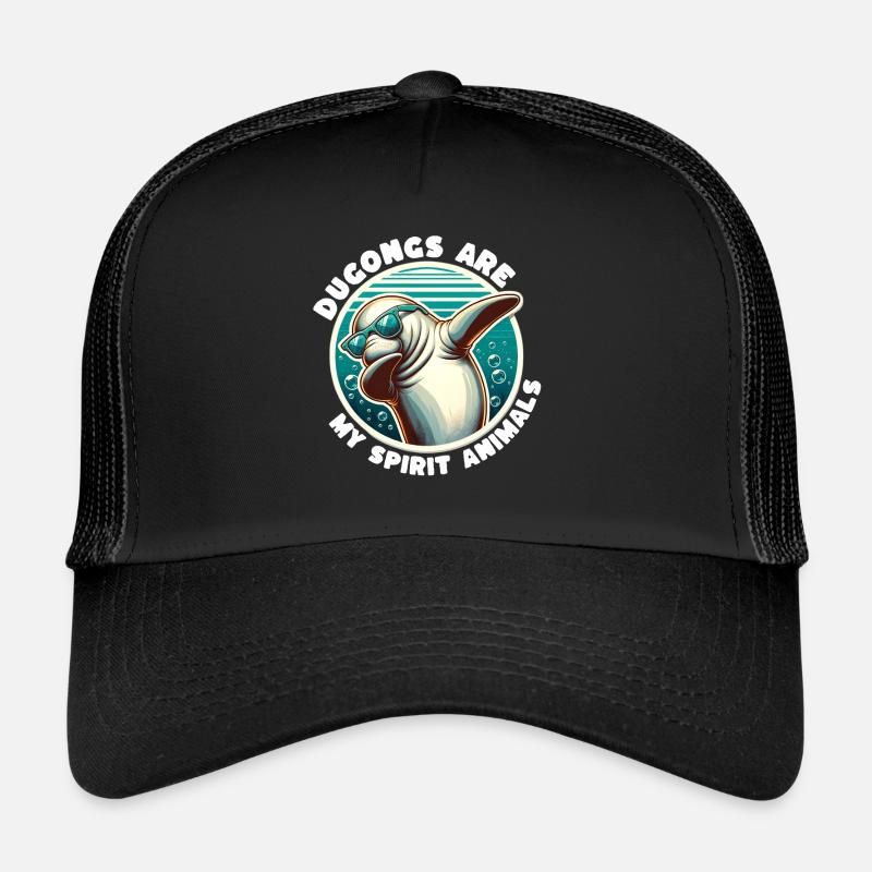 Funny Manatee Sayings Trucker Cap
