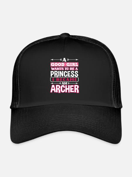 Love Archery Archery - Trucker Cap - black/black - Front