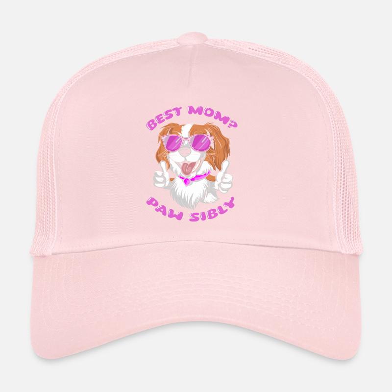 Roi Charles Cavalier Mère Meilleure Maman Pawsibly Casquette trucker 