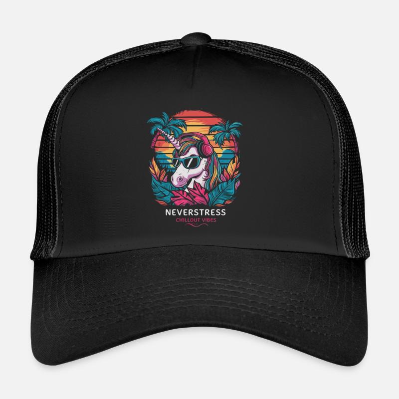 Design Chillout Vibes : décontracté et élégant Casquette trucker 