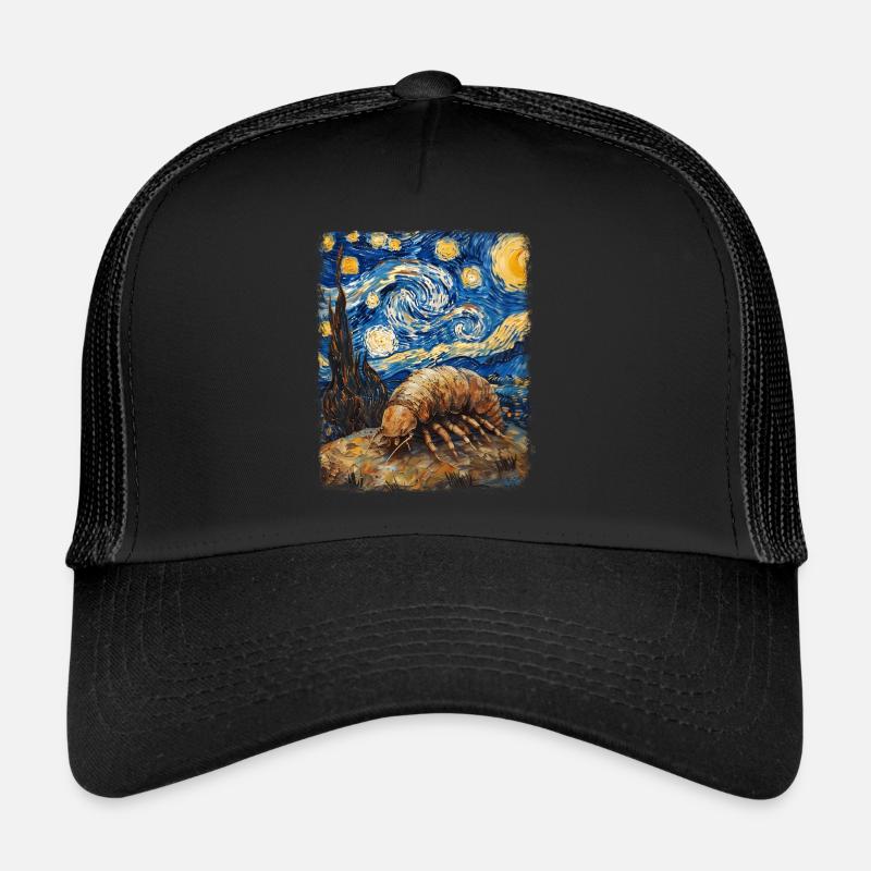 Isopods Sternennacht Gemälde Trucker Cap