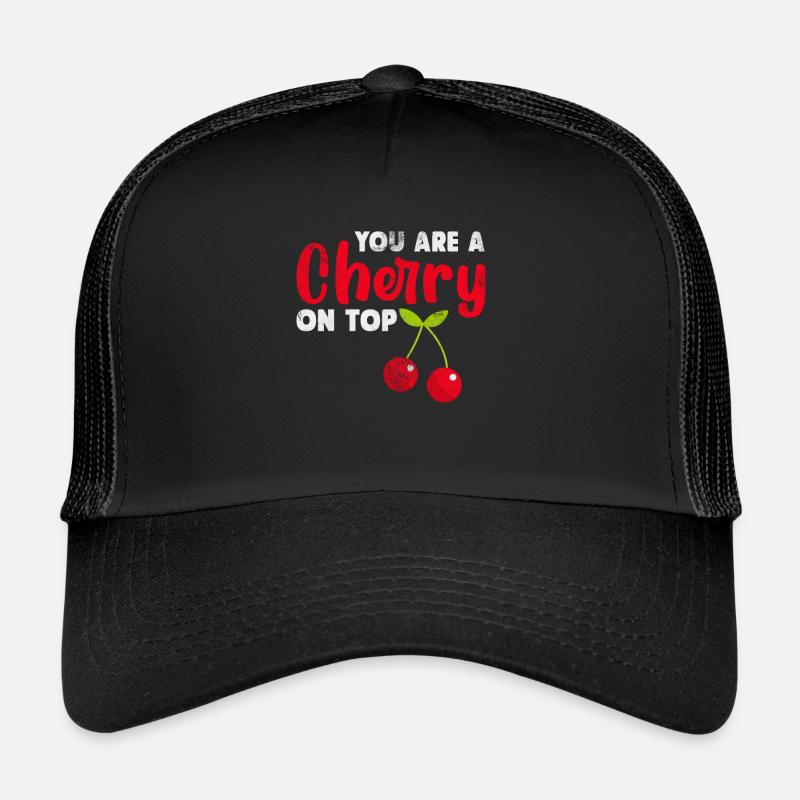 Cerise Casquette trucker 