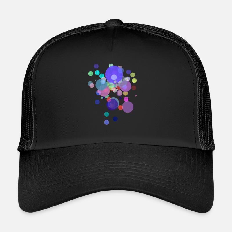Pattern Balls - Space Colors Trucker Cap