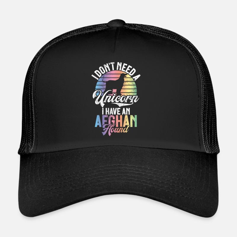 Afghan Hound Gifts Trucker Cap