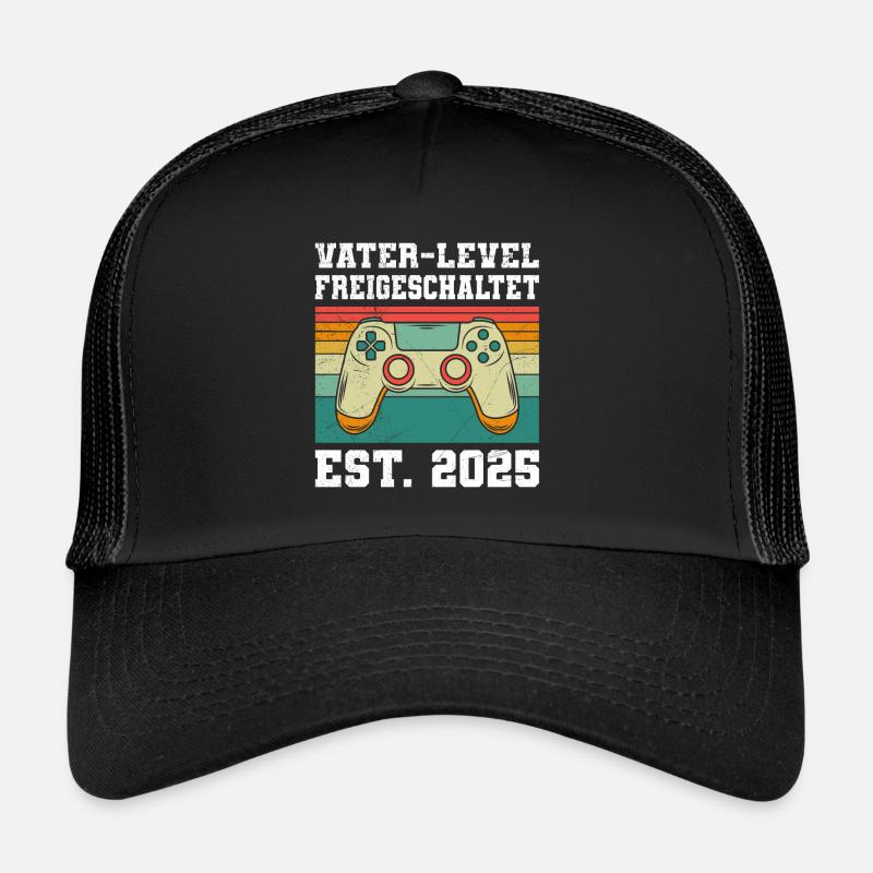 NIVEAU PÈRE DÉBLOQUÉ EST. 2025 Expectant Casquette trucker 