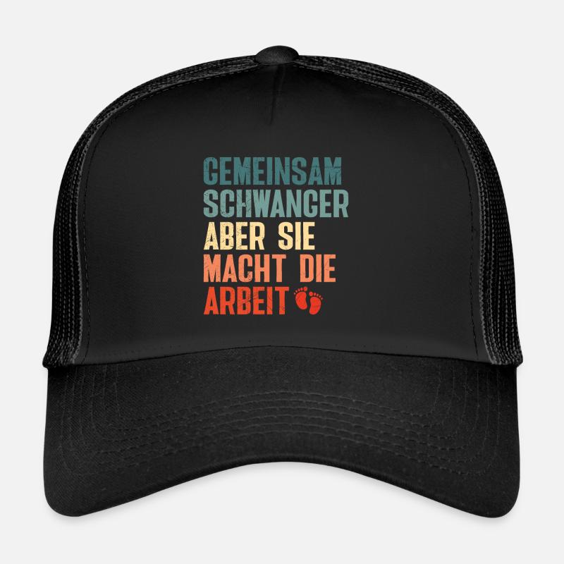 Bientôt papa ENCEINTE ENSEMBLE MAIS ELLE FAIT LE Casquette trucker 