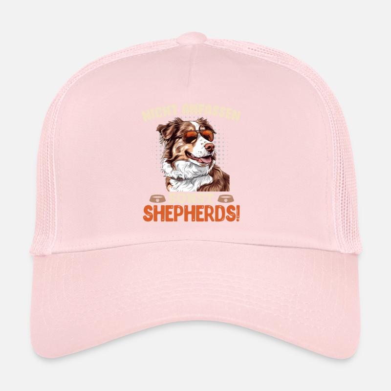 Aussie NICHT ANFASSEN SONST SHEPHERDS Lustiges Trucker Cap