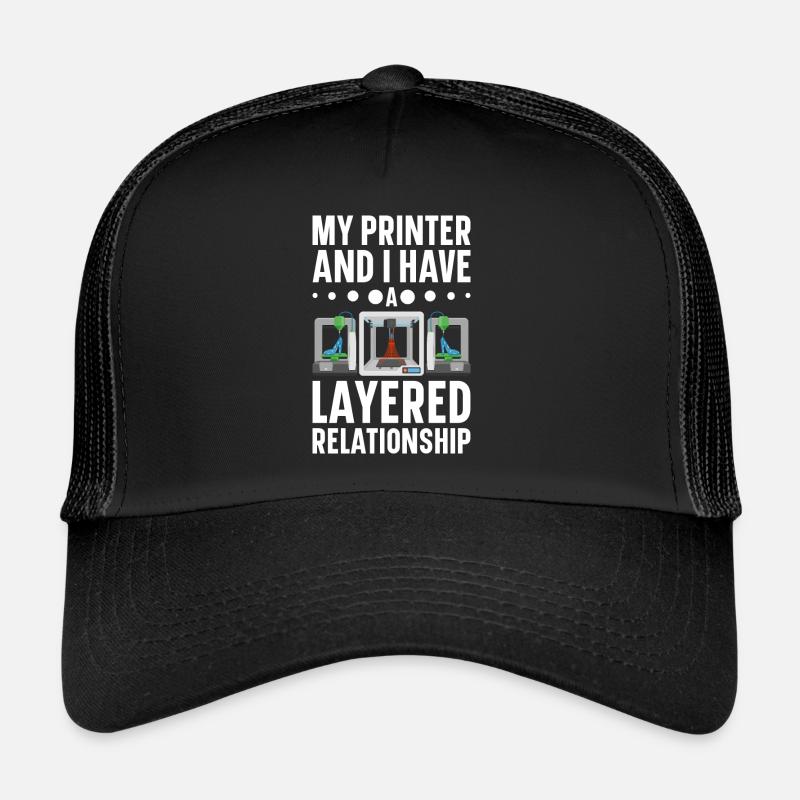 3D Drucker Filament 3D Drucken 3D Druck 3D Printer Trucker Cap