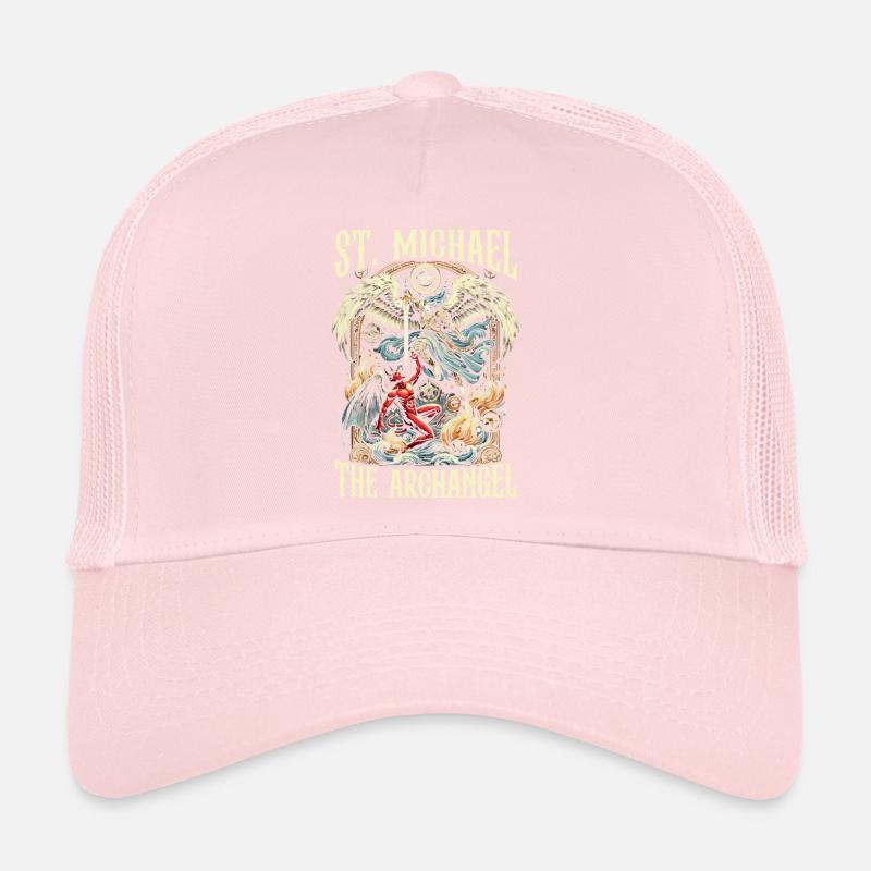 Saint Michel Archange Prière Catholique Casquette trucker 
