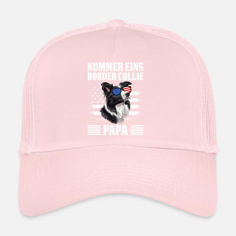 Border Collie NUMMER EINS BORDER COLLIE PAPA Trucker Cap