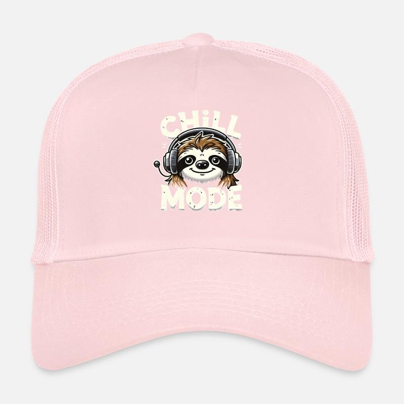 Faultier-Chill-Modus Entspannung Trucker Cap