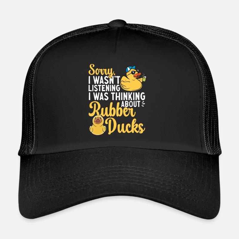 Quietscheentchen Quietscheente Gummiente Trucker Cap