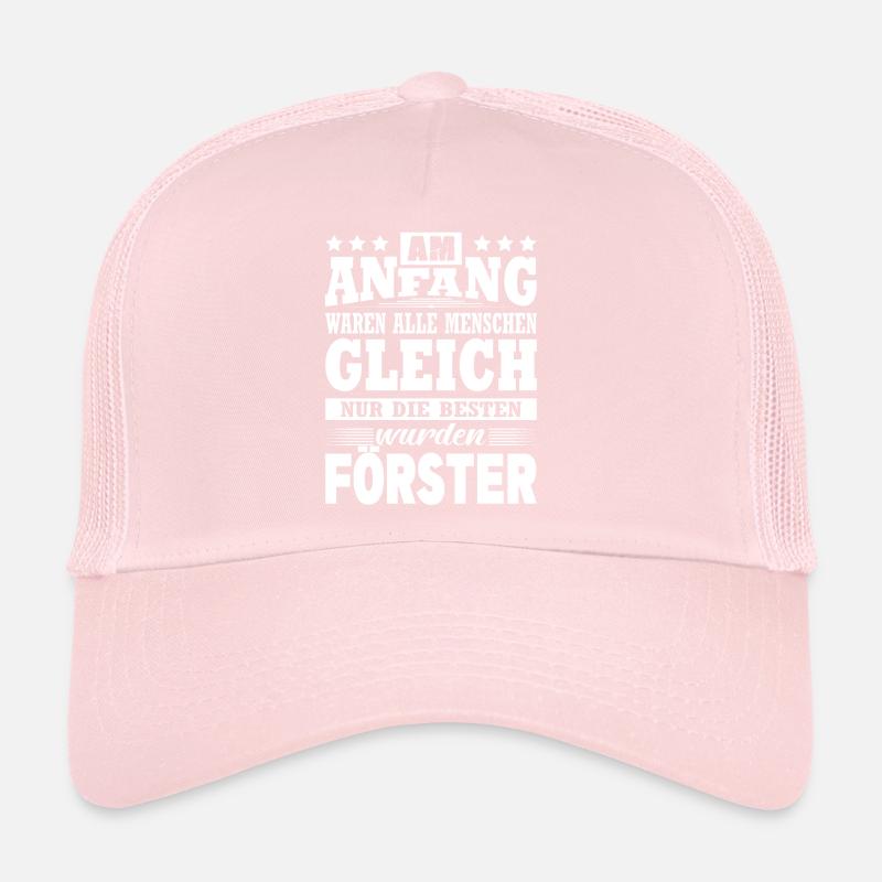Am Anfang Waren Alle Menschen Gleich Förster Trucker Cap