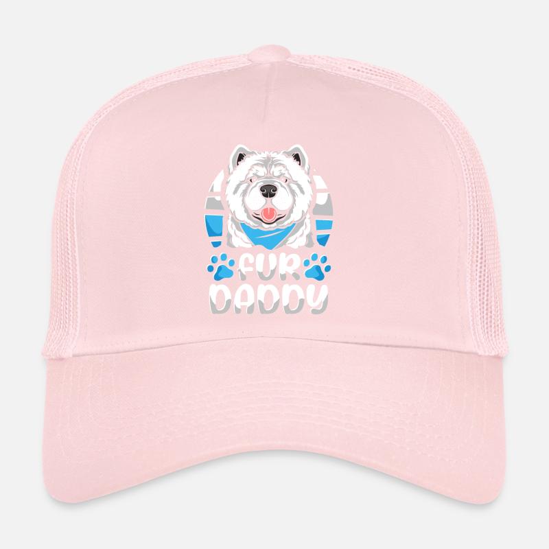 Chow Chow Father Dog Dad For Daddy Trucker Cap