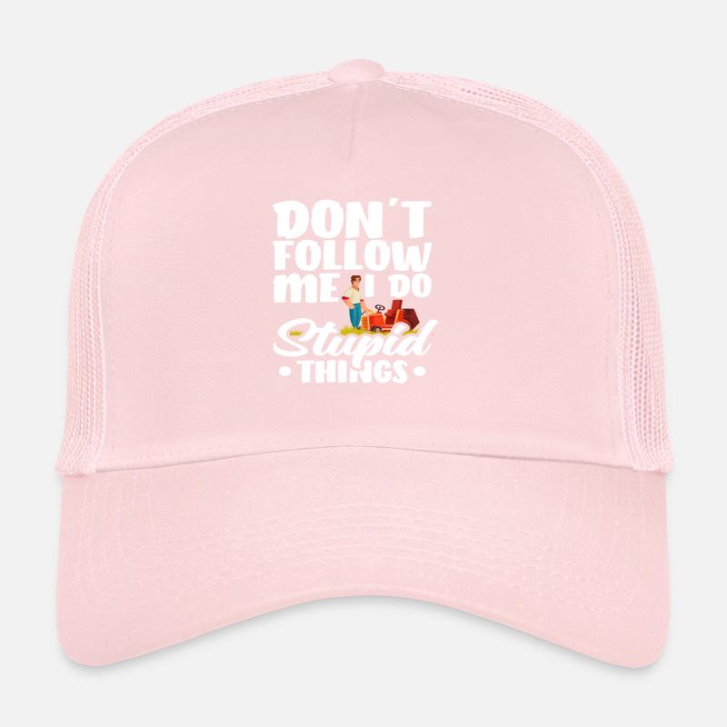 Paysagiste Ne me suivez pas Casquette trucker 