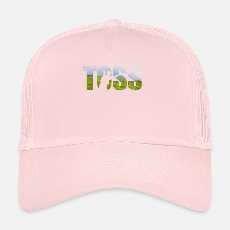 Joueur de sac de haricots de l’équipe Cornhole Casquette trucker 
