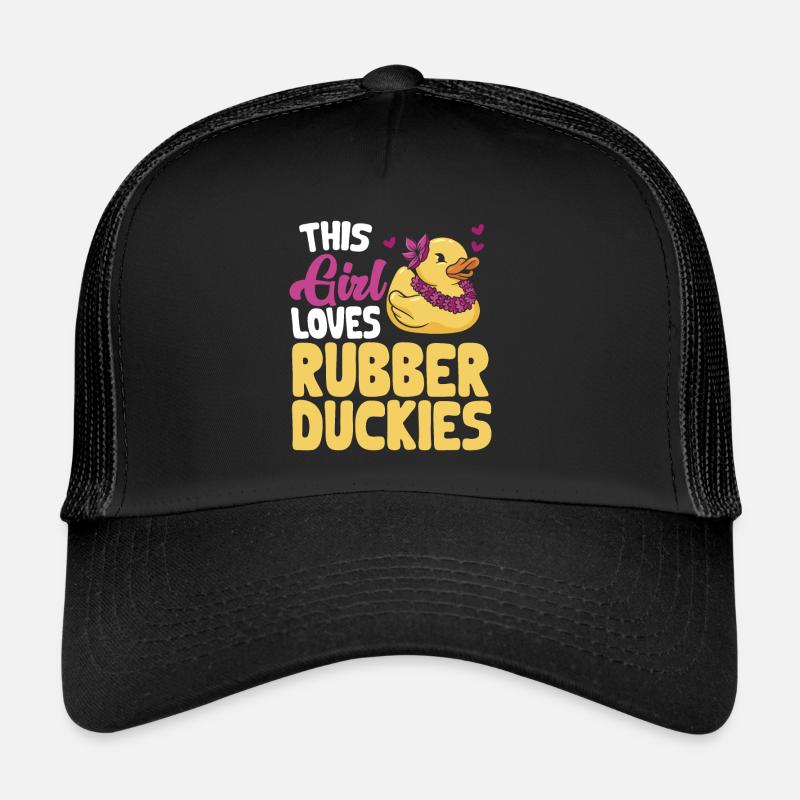 Quietscheentchen Quietscheente Gummiente Trucker Cap