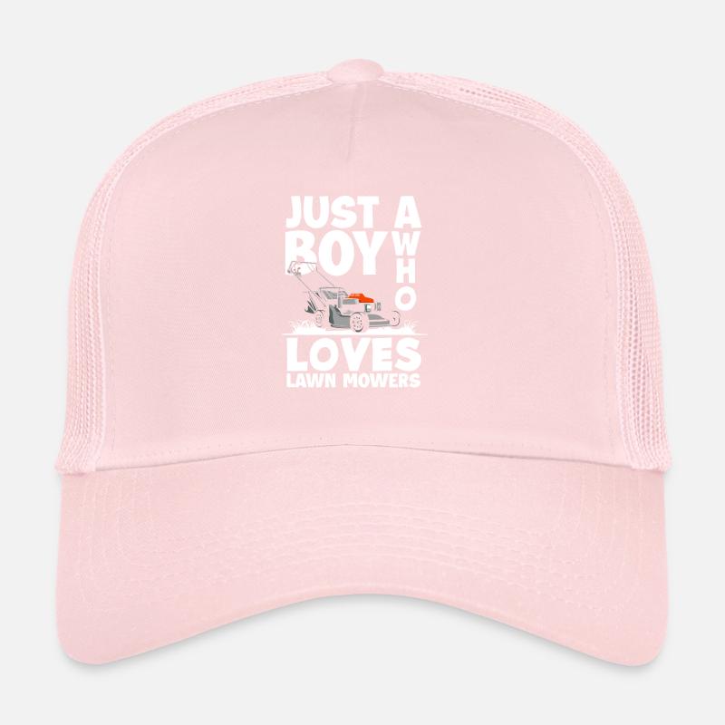 Paysagiste tondeuse à gazon garçon Casquette trucker 