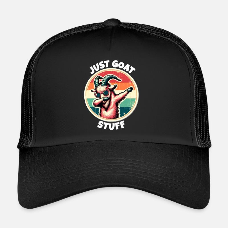 Dire de chèvre vissée Casquette trucker 