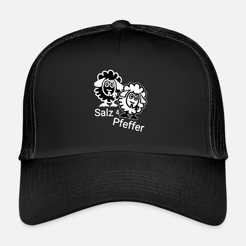 Salz und Pfeffer lustig Trucker Cap