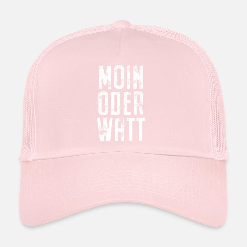Moin or Watt Ruhrgebiet Ruhrpott Hamburg Moin Trucker Cap