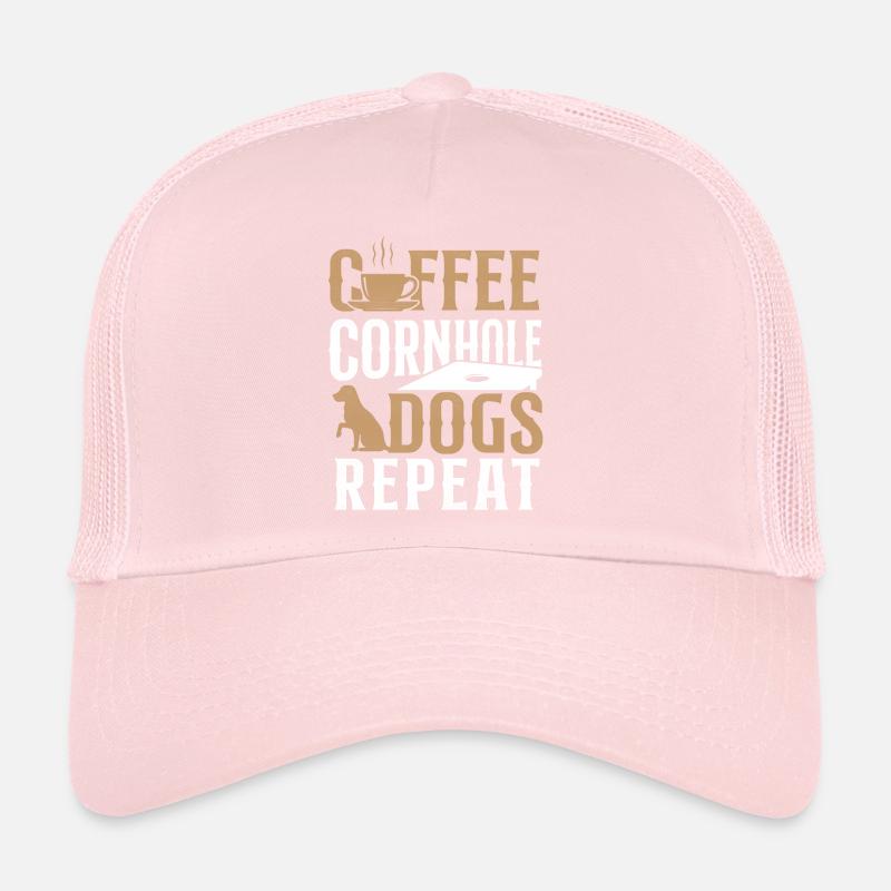 Cornhole Team Bean Bag Player Trucker Cap