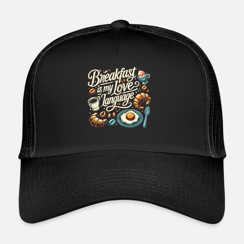 Frühstücksfreude: Breakfast is my Love Language Trucker Cap
