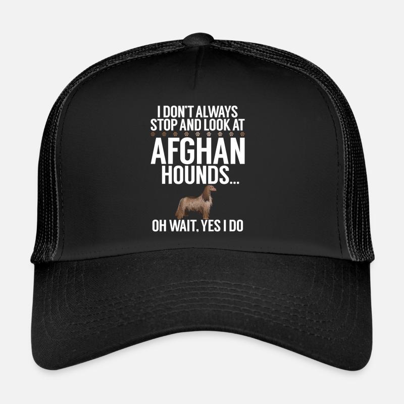 Afghan Hound Gifts Trucker Cap