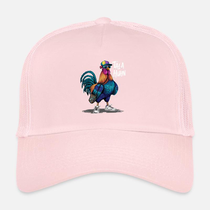 Tala Chicken Cool With Sunglasses And Trucker Cap