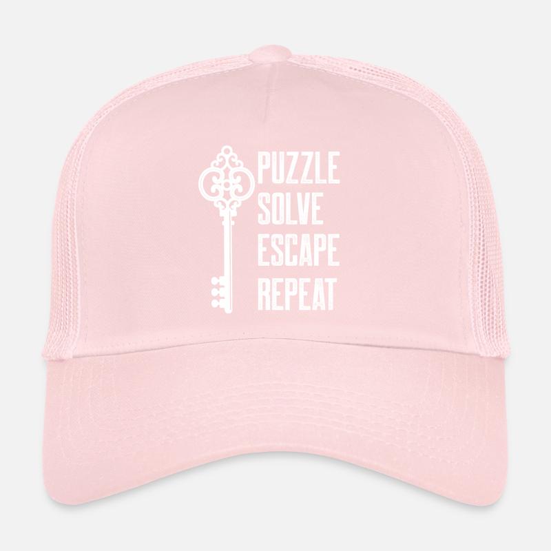 Puzzle Résoudre Évasion Répéter Jeu de pièce verrouillée Casquette trucker 