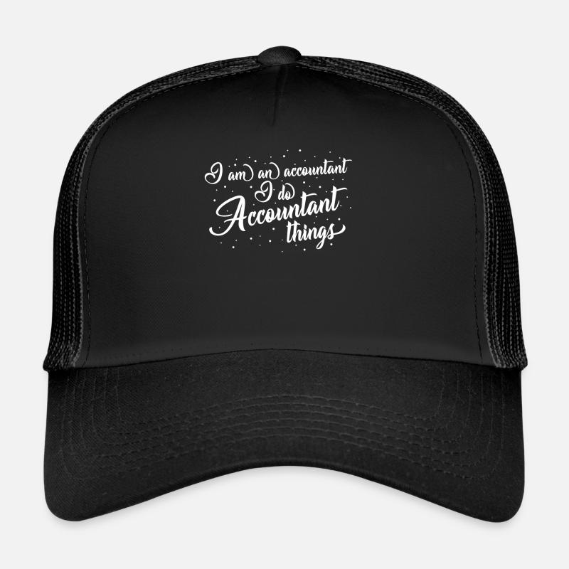 Comptable comptable Casquette trucker 