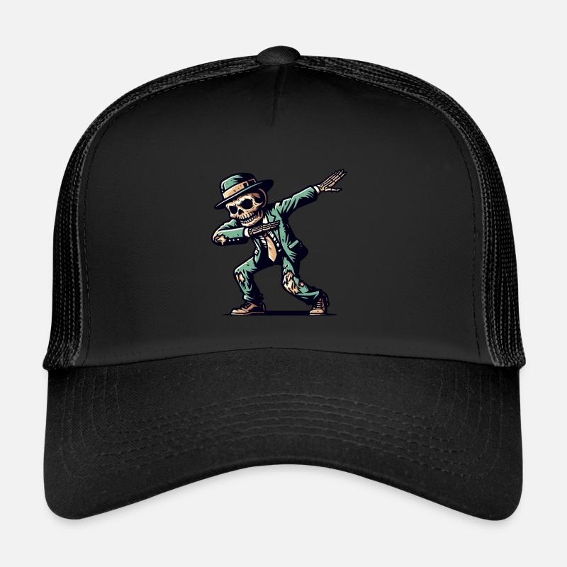 Dabbender Zombie Lustiges Dabbing Design Trucker Cap