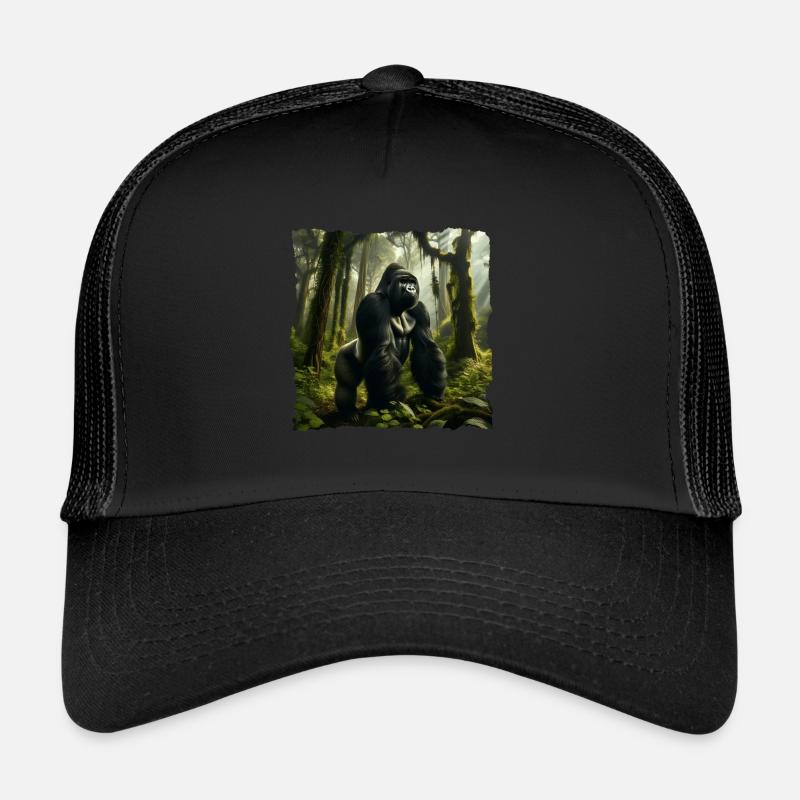Gorille de montagne Casquette trucker 